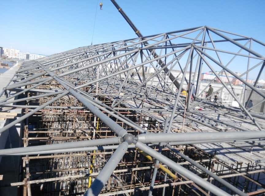 巴彦淖尔商贸城屋顶网架工程